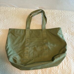 Old Navy tote bag size large green